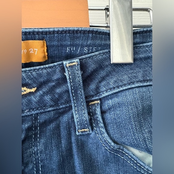 Anthropologie Pilcro stet ankle jeans size 26 mid wash denim low rise - Picture 4 of 11
